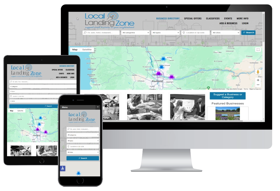 Local Landing Zone web site